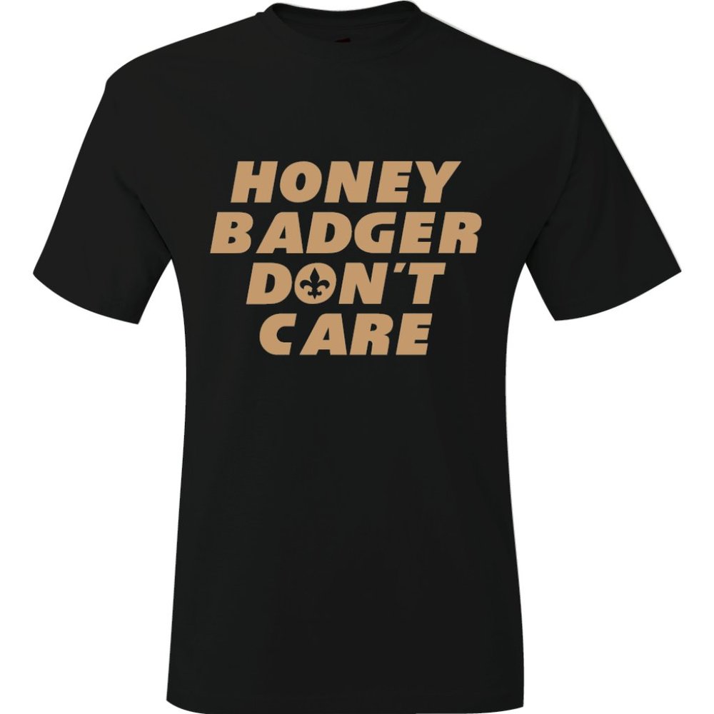 New Orleans Saints Tyrann Mathieu Honey Badger Don't Care T-Shirt